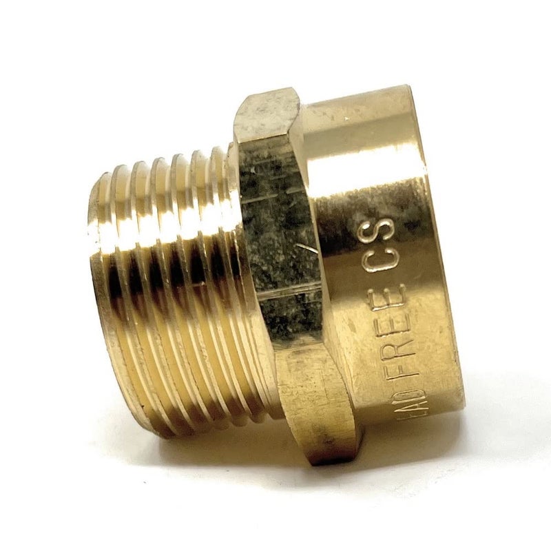 Cascada Showers G Thread (British BSPP) Male to NPT Thread Female Pipe Fitting Adapter - Lead-Free Adapter (3/4 inch) - Image 5